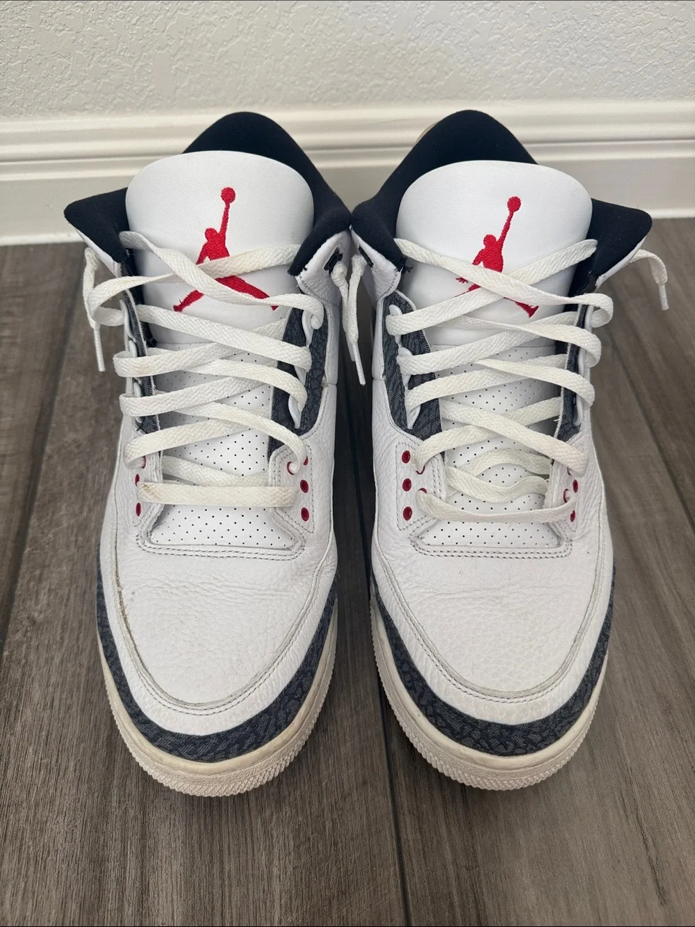 Air Jordan 3 Retro SE Fire Red Denim 2020 Men’s Size 13 CZ6431-100